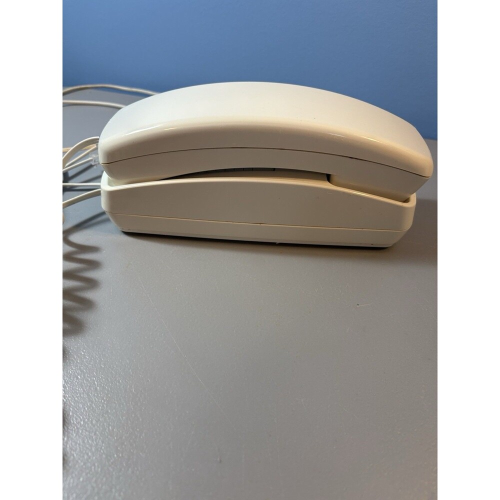 Cetis Vintage Telephone White Push Button Corded